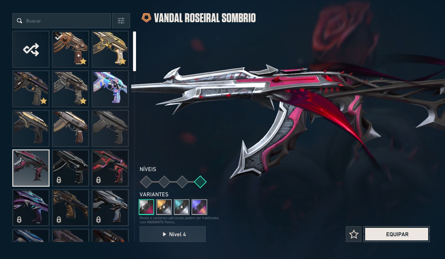 Conta valorant level 223