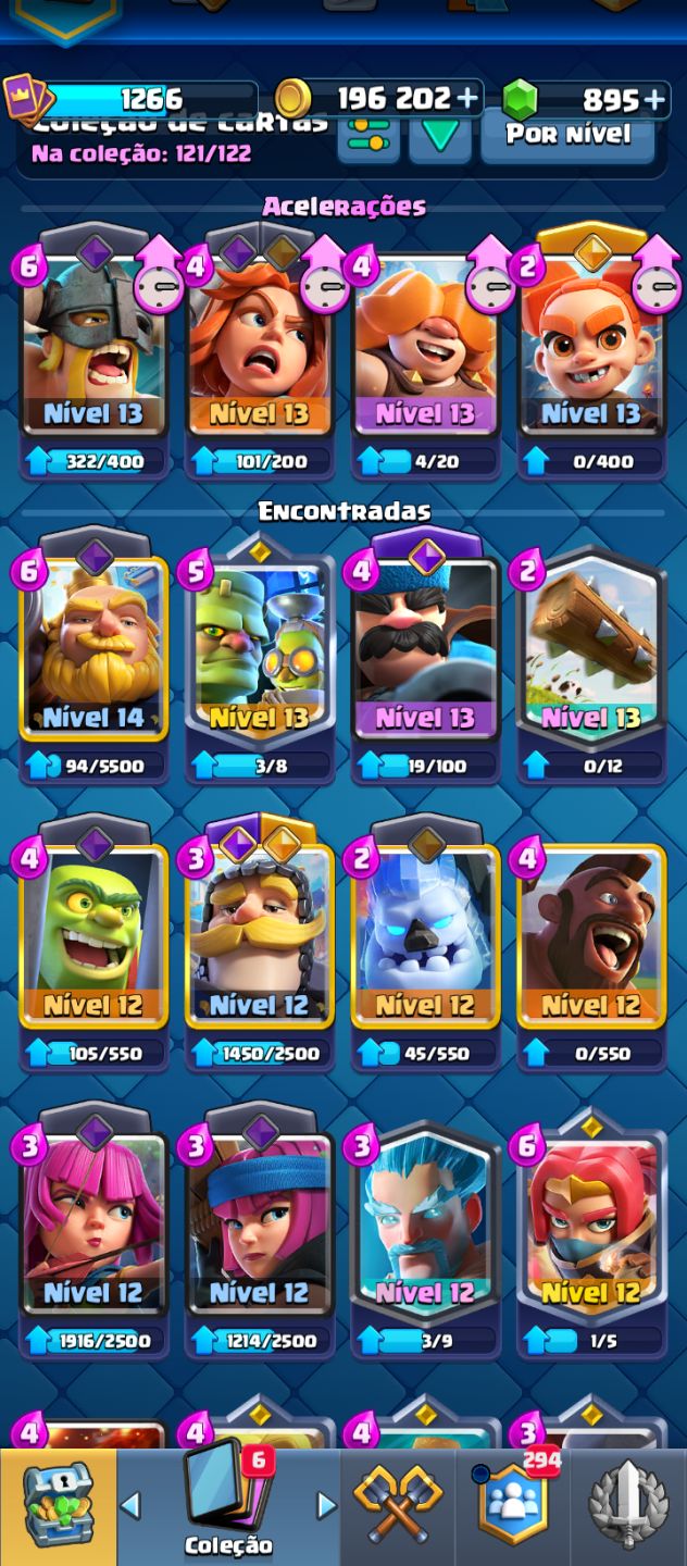 CONTA DE CLASH ROAYLE COM ÓTIMAS CARTAS E 8003 TROFÉUS
