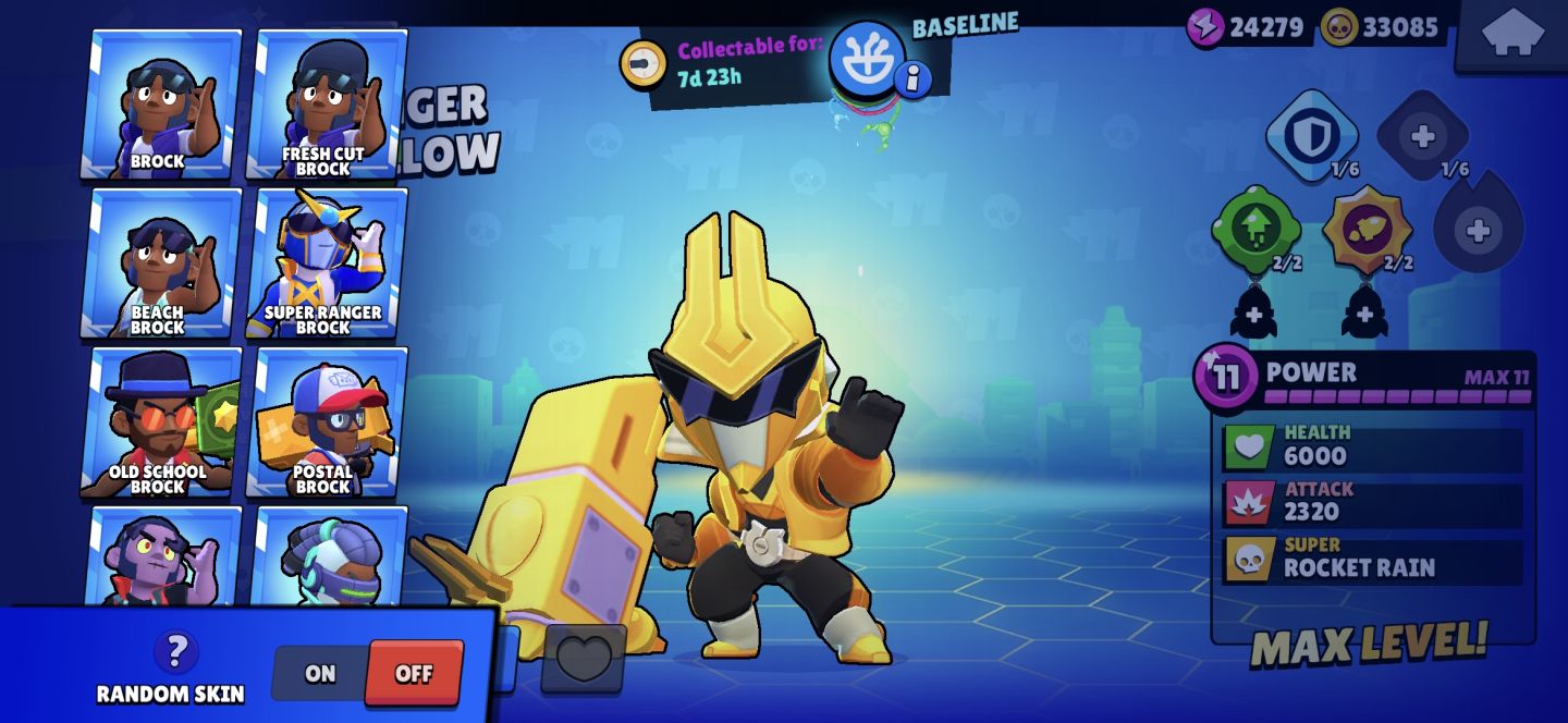 Conta Brawl stars 70k+ 104/104 Skins raras e esclusivas