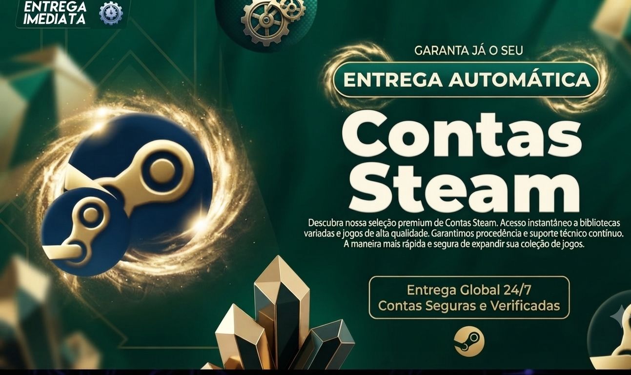 CONTA STEAM COM ATÉ 50 JOGOS | ENTREGA RÁPIDA | GARANTIA