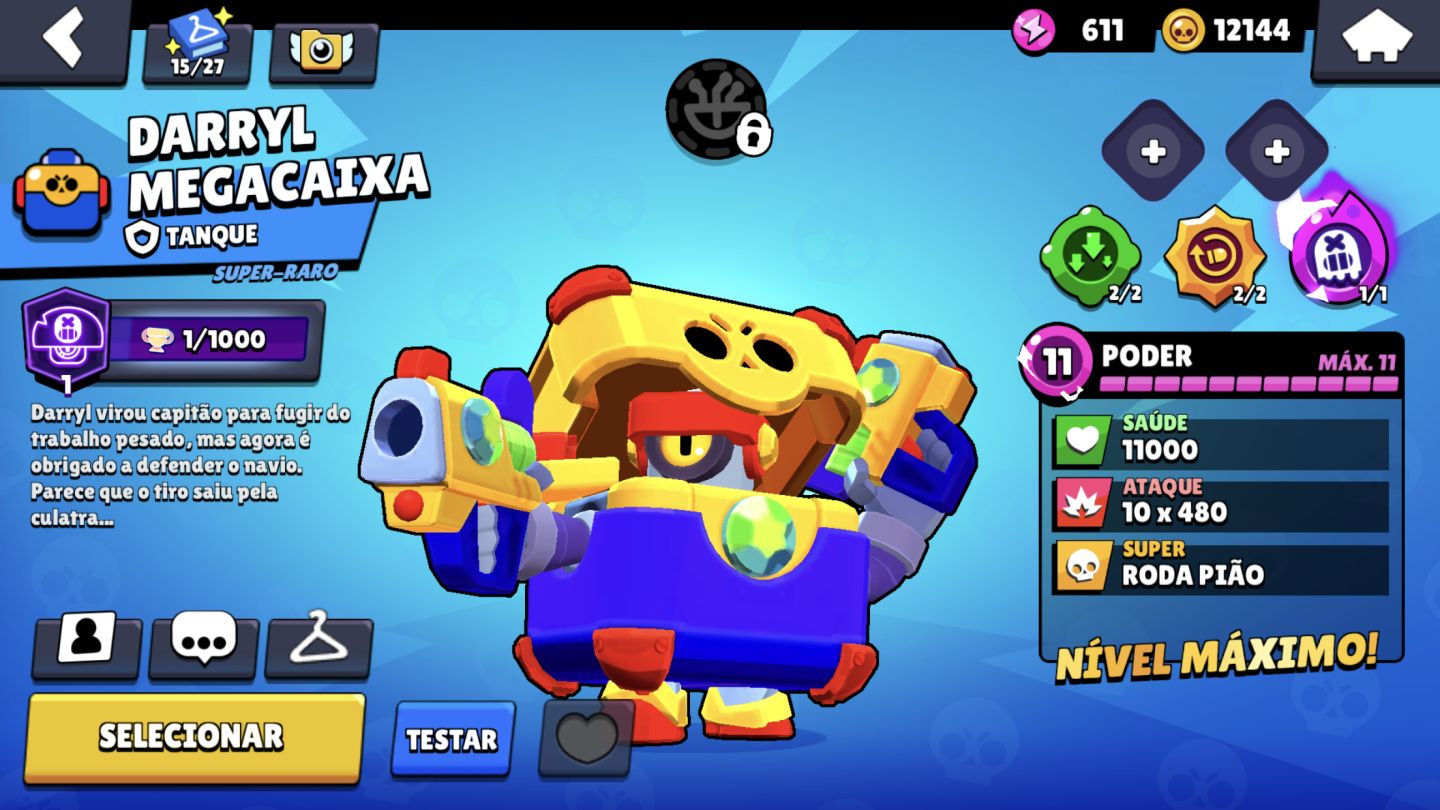 Conta de brawl stars, +80k de troféus