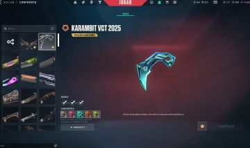 CONTA VALORANT HIGH TIER | VANDAL ARCANE + MANOPLA + VCT KARAMBIT