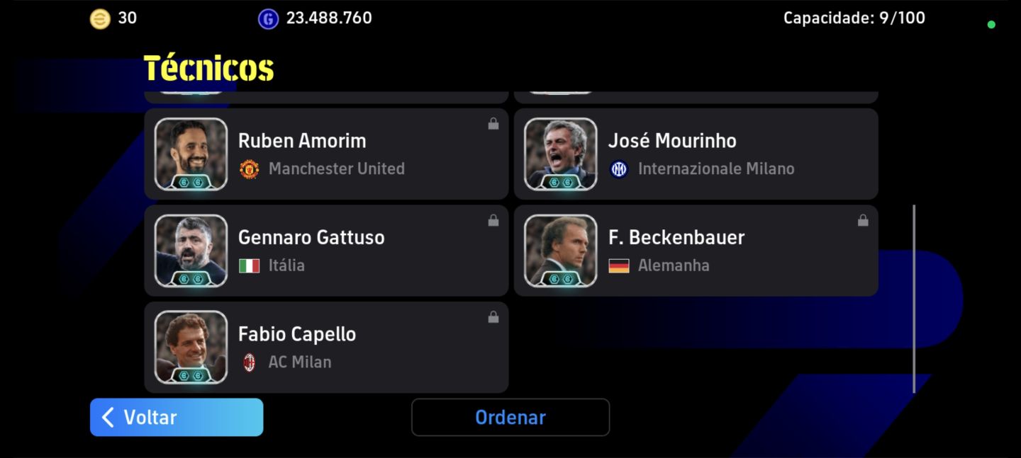 Conta efootebol muito boa com Messi blitz culler