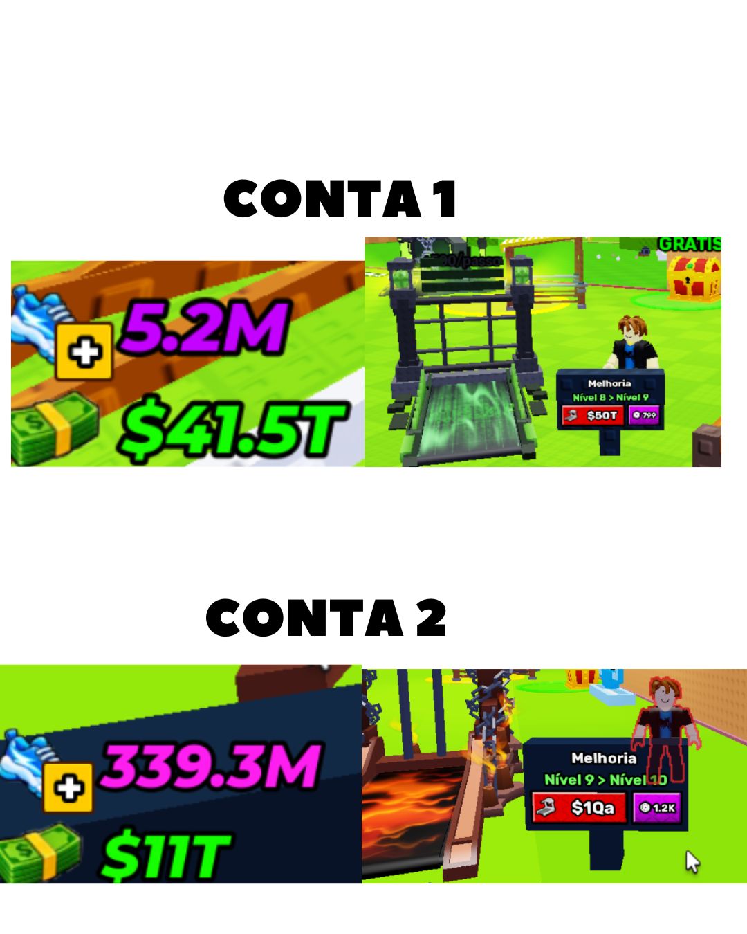 Contas ROUBE UM OVO UPADAS - PETS 1 A 5B GARANTIDOS!