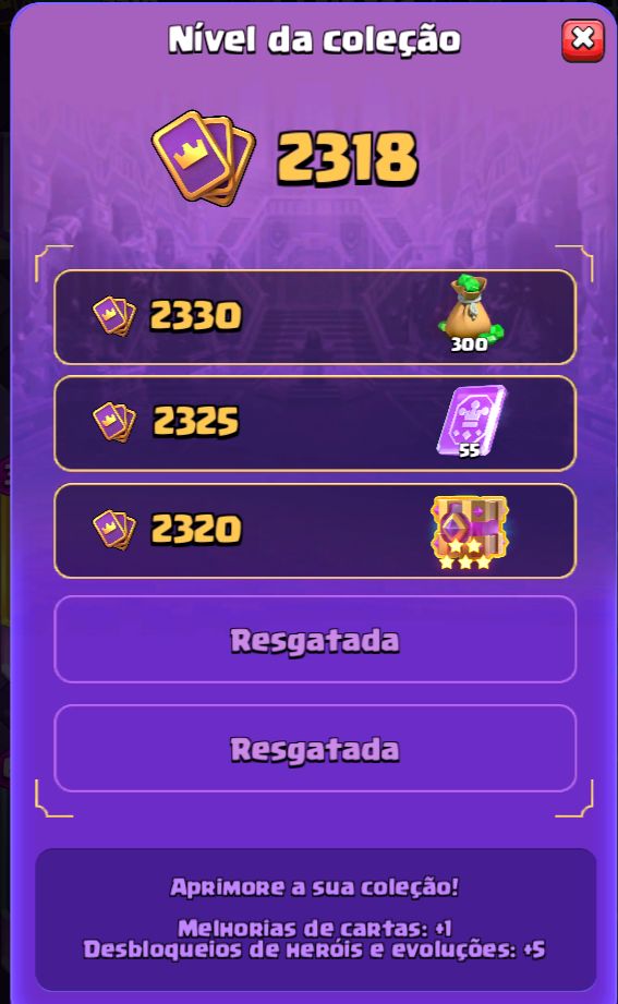CONTA FULL CLASH ROYALE - EMBLEMA 10 ANOS