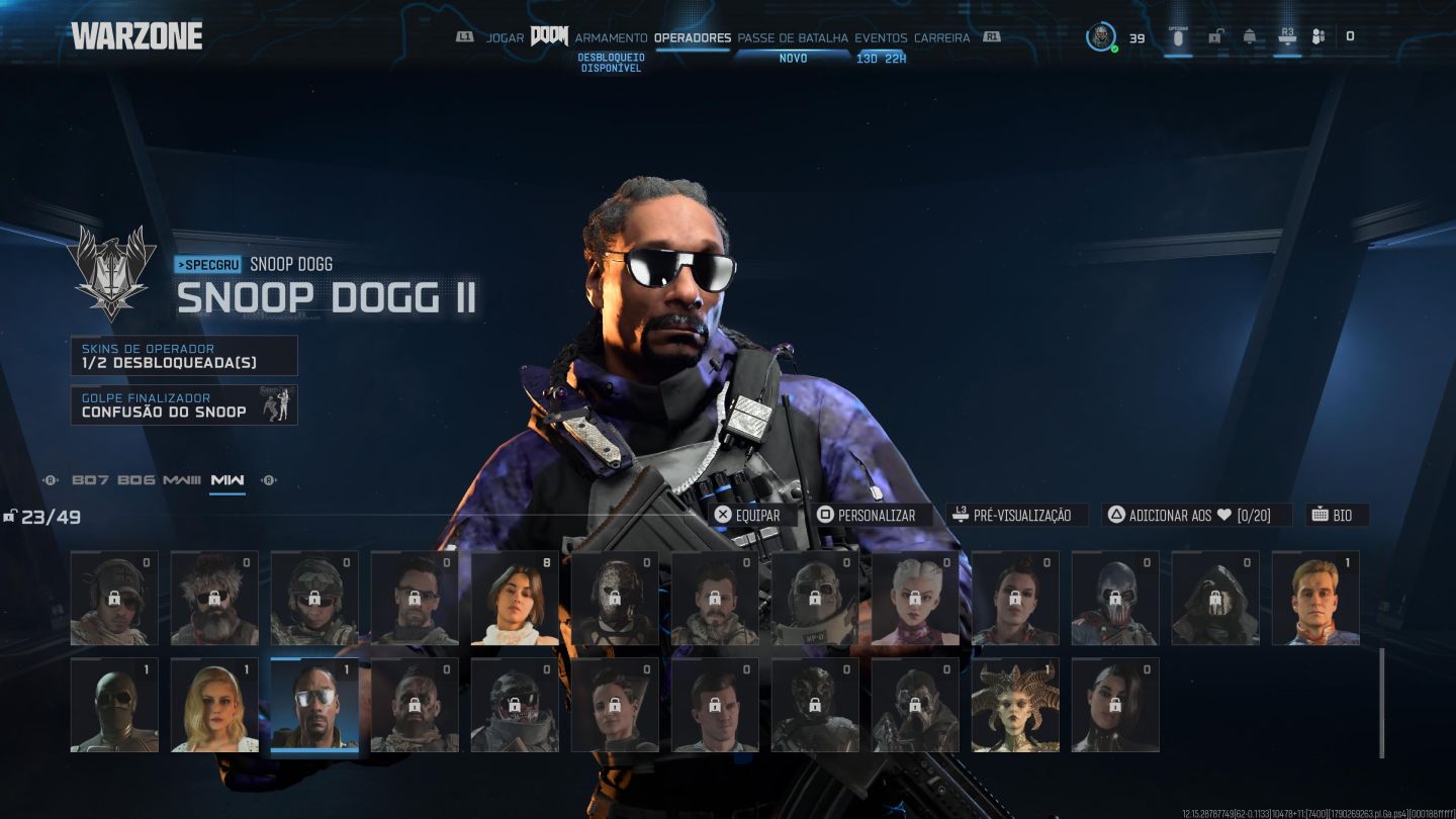 Conta com the boys, art o palhaço, snoop doog, blackecell e muito mais!
