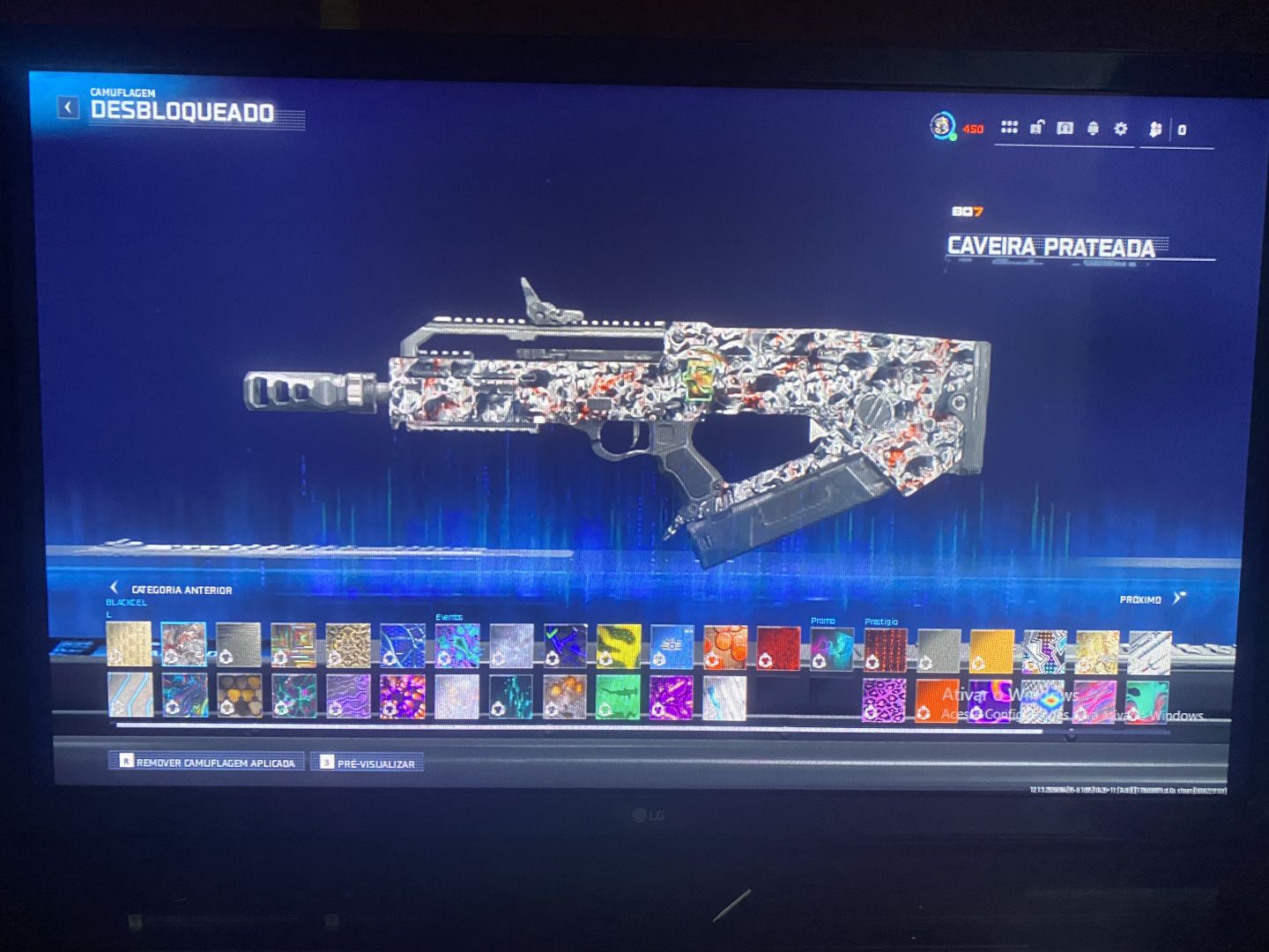 Conta warzone top com varias skins valeria iceflow dentre outras