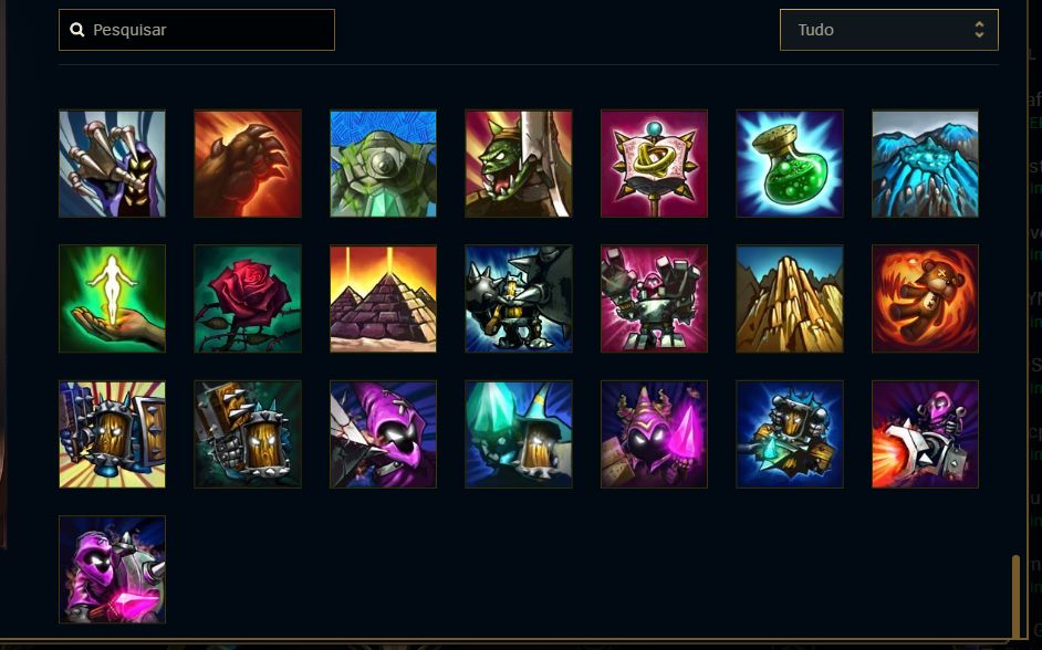 Raridade conta LOL criada no Beta Todos o Ícones do Beta, vai conta no valorant