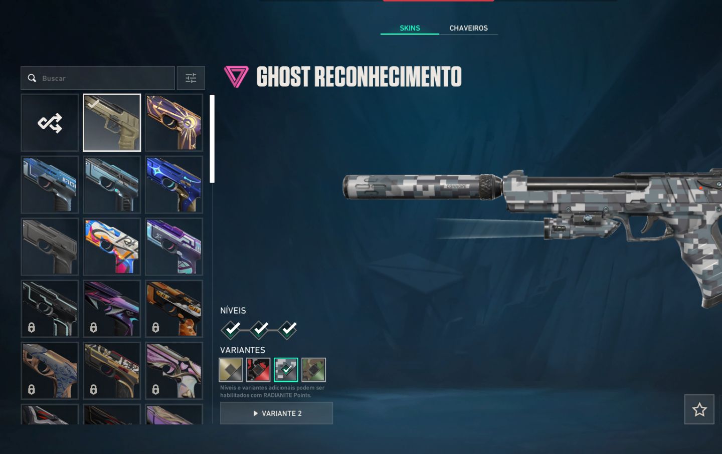 Conta de valorant com mais de 20 skins