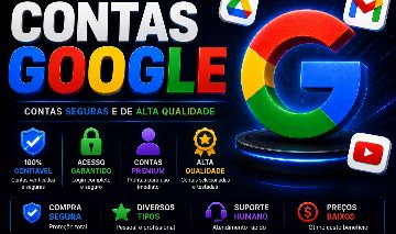 Contas Google Alta Qualidade