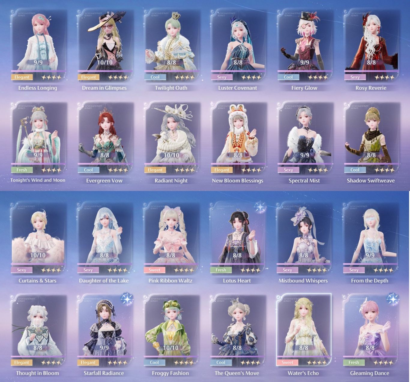 Infinity Nikki NA | 24x 5 star | Mira 99 | Day One | Full Access