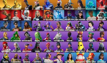 CONTA FORTNITE FA | GOLD MIDAS | GOLD BRUTUS | DEADPOOL