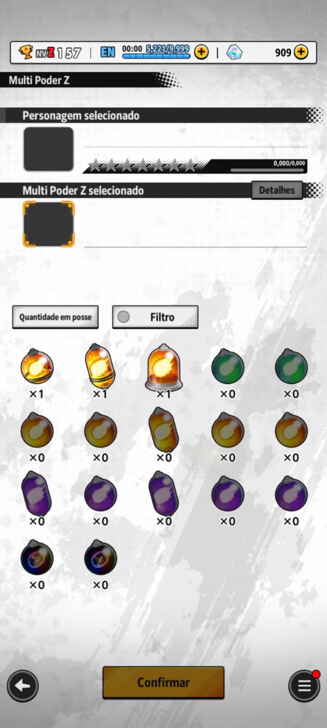 CONTA DRAGON BALL LEGENDS À VENDA