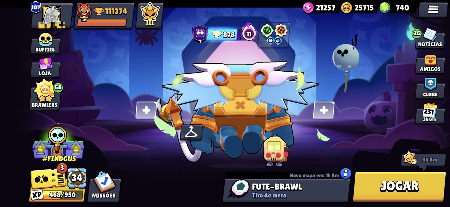 !! Conta muito boa de Brawl Stars e Clash Royale !!