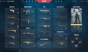 CONTA VALORANT IMO 1 PREÇO A NEGOCIAR / 9 VANDAL, 4 PHANTOM, OP 1 , GHOST, FACA.