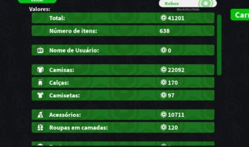 Conta Roblox - Alto de valor de inventário!