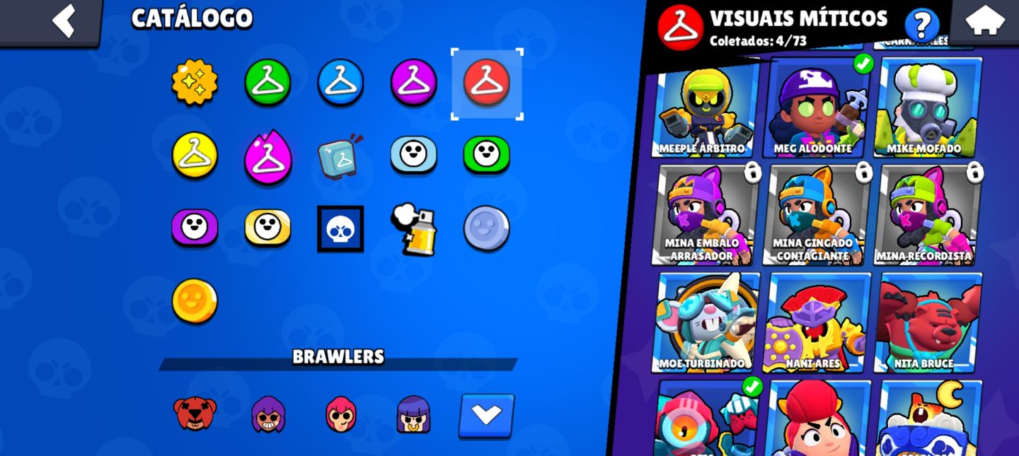 CONTA DE BRAWL STARS 38K DE TROFÉUS 93 BRAWLERS