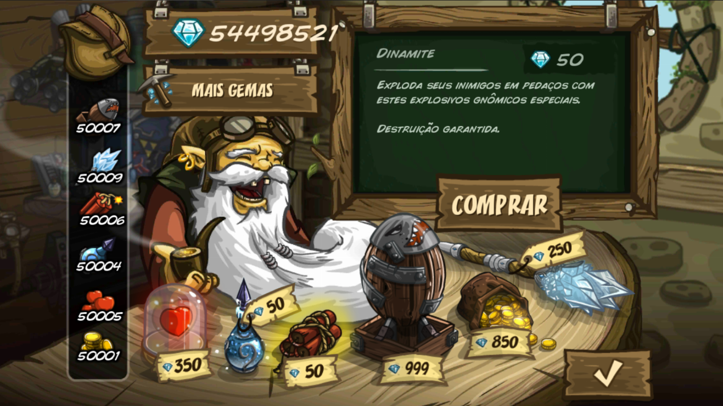 KINGDOM RUSH - TOWER DEFENSE | CONTAS COM: 50M DIAMANTES + HERÓIS | TOP VENDAS