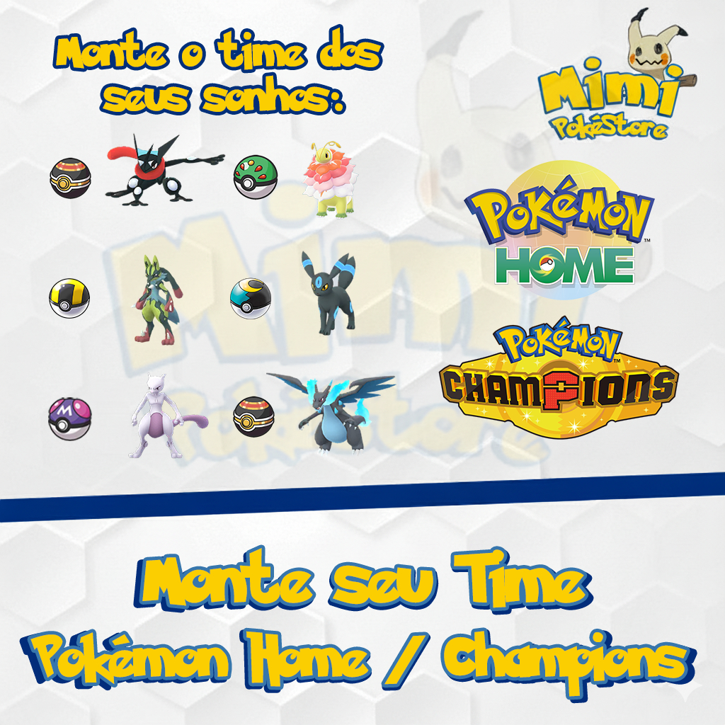 CUSTOM Pokémon Shiny Personalizado Champions (QUALQUER JOGO DE SWITCH OU HOME)