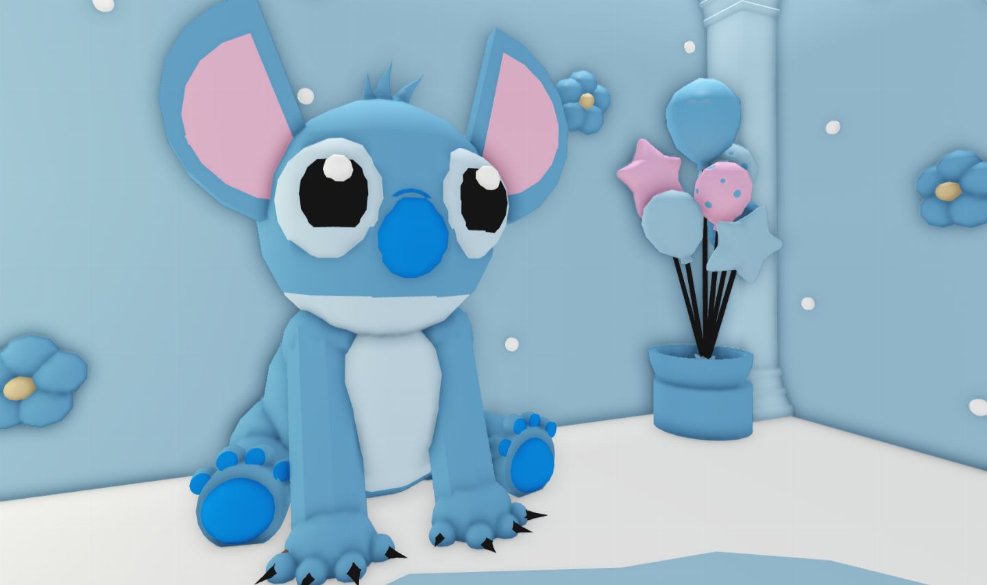 Casa Tiny Preppy (Decorada Stitch) no Adoptme!
