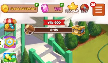Conta coin master na vila 400