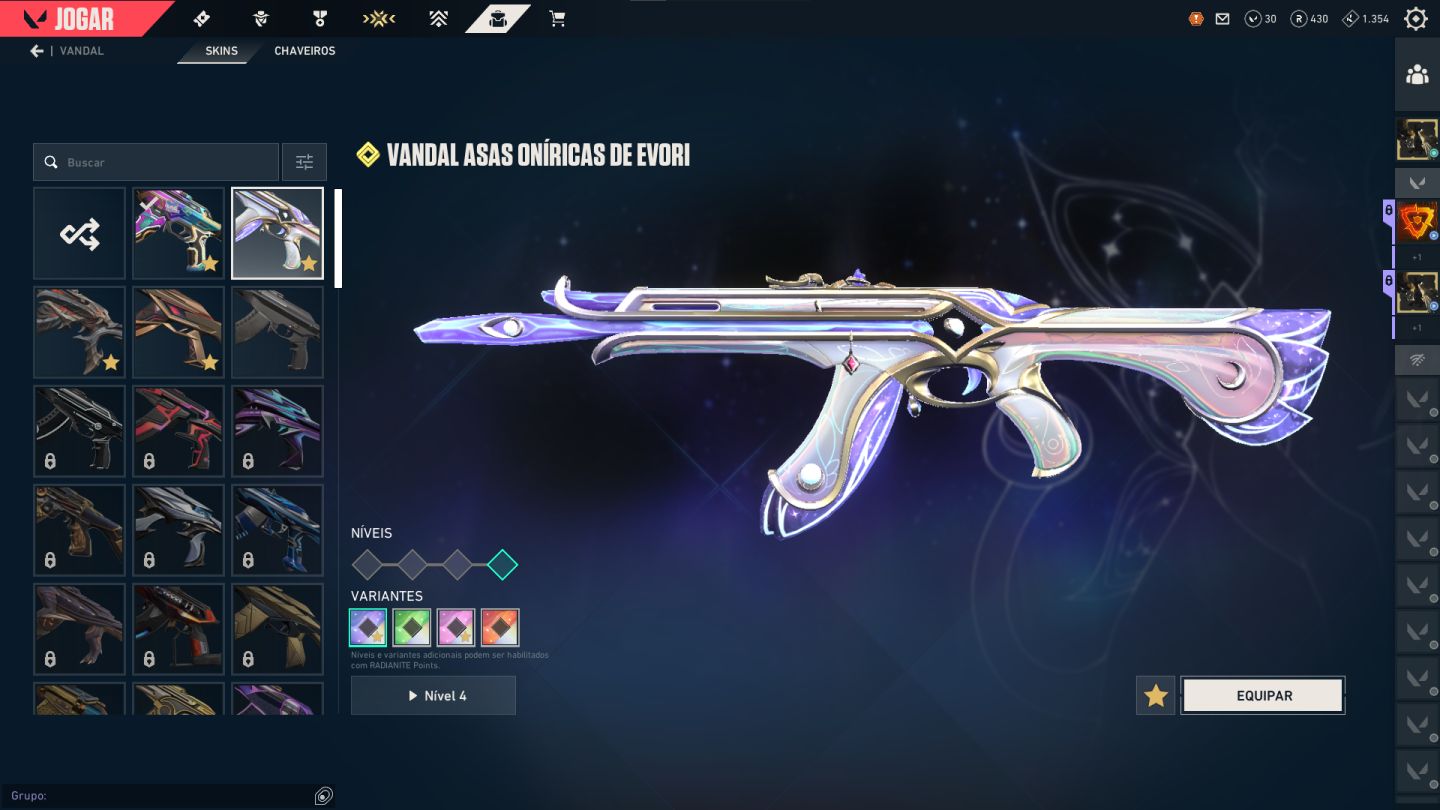 CONTA COM VARIAS SKINS E CHAVEIROS DE IMORTAL / PREÇO NEGOCIAVEL