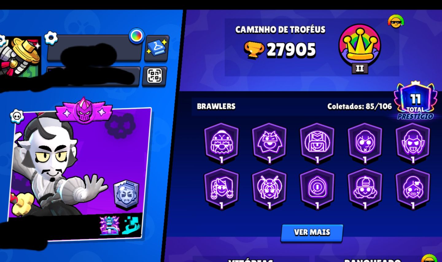 CONTA BRAWL STARS 27K CUSTO BENEFÍCIO