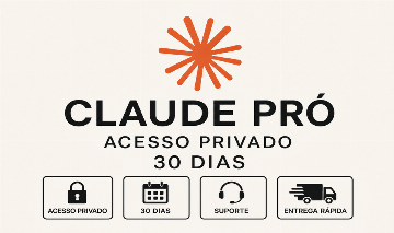 CLAUDE AI PRO | CONTA PRIVADA | E-MAIL INCLUSO | 30 DIAS | SUPORTE RÁPIDO