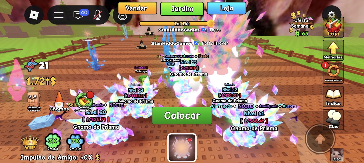 Prisma roll a gnomo