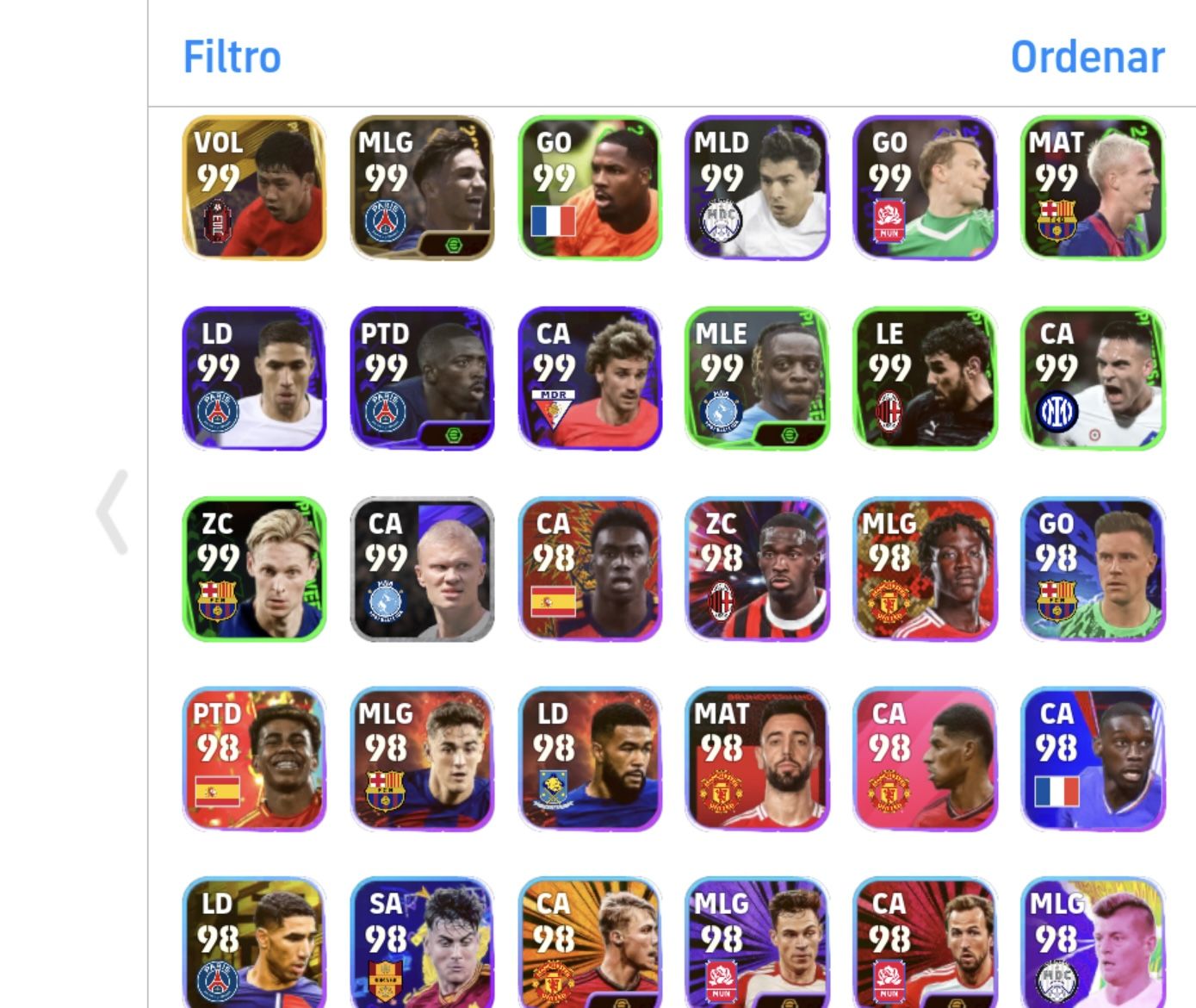 [iOS] EFOOTBALL 3203+ FORÇA COLETIVA |MESSI108|BRUXO104|KAHN 104|KONAMI ID LIVRE
