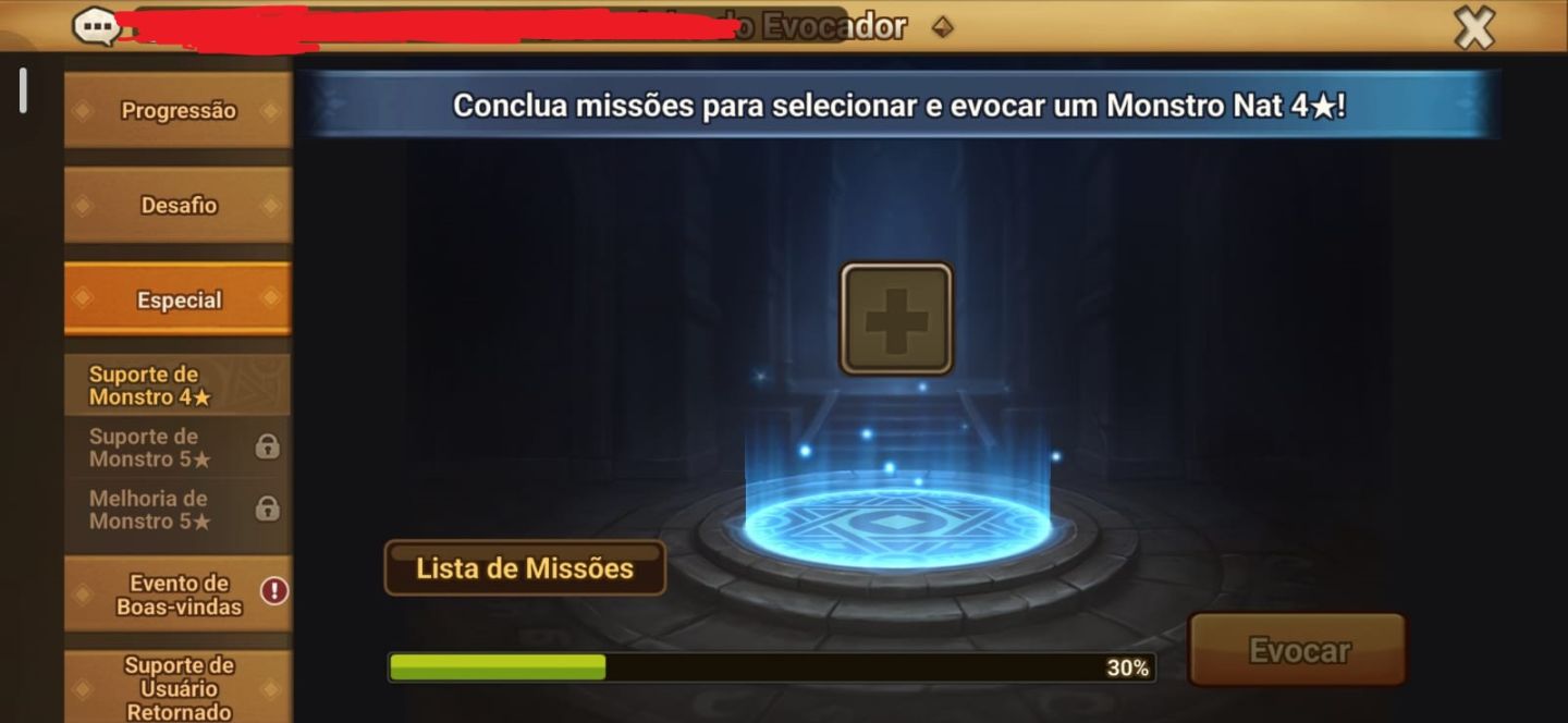 Conta Global starter com LD - Shan + 112 ms - Eventos para fechar