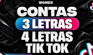 CONTAS TIKTOK 3 LETRAS @3L @4L - CONTAS RARAS \ TIKTOK 3L 4L