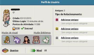 CONTA HABBO BR 2015 (VISU CARA DE GATO, COROA DE NOBRE E CABELO SEREIA)