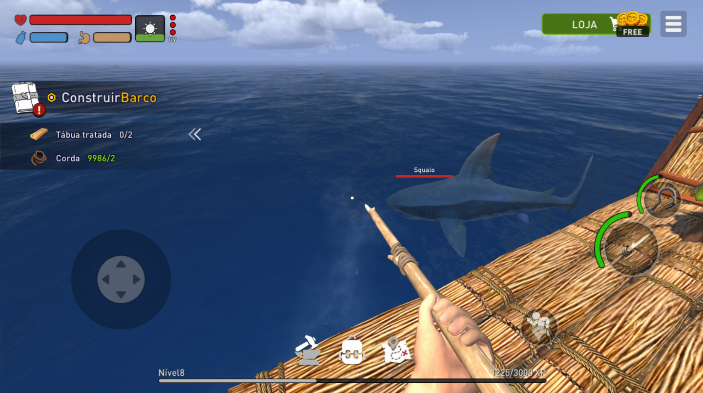 RAFT SURVIVAL: OCEAN NOMAD | RECURSOS X999 + DOUBLOONS | ANDROID