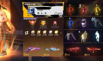 LV 77, 7 PASSE, UMP RUBI, EMOTES ANTIGOS