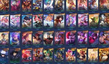 Continha de móbile legende 679 skins já - Mobile Legends - GGMAX