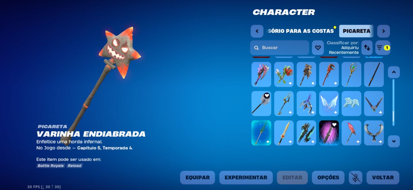 CONTAS DE FORTNITE TRYHARD E BARATA (PREÇO NEGOCIÁVEL)