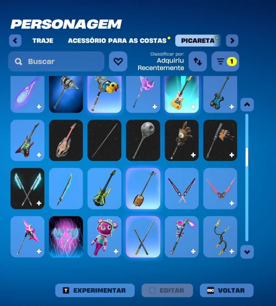 Conta Fortnite OG (175+ Skins | 253 Picaretas | 1.300 V-Bucks) - Cap 1 Sec 7, Mi