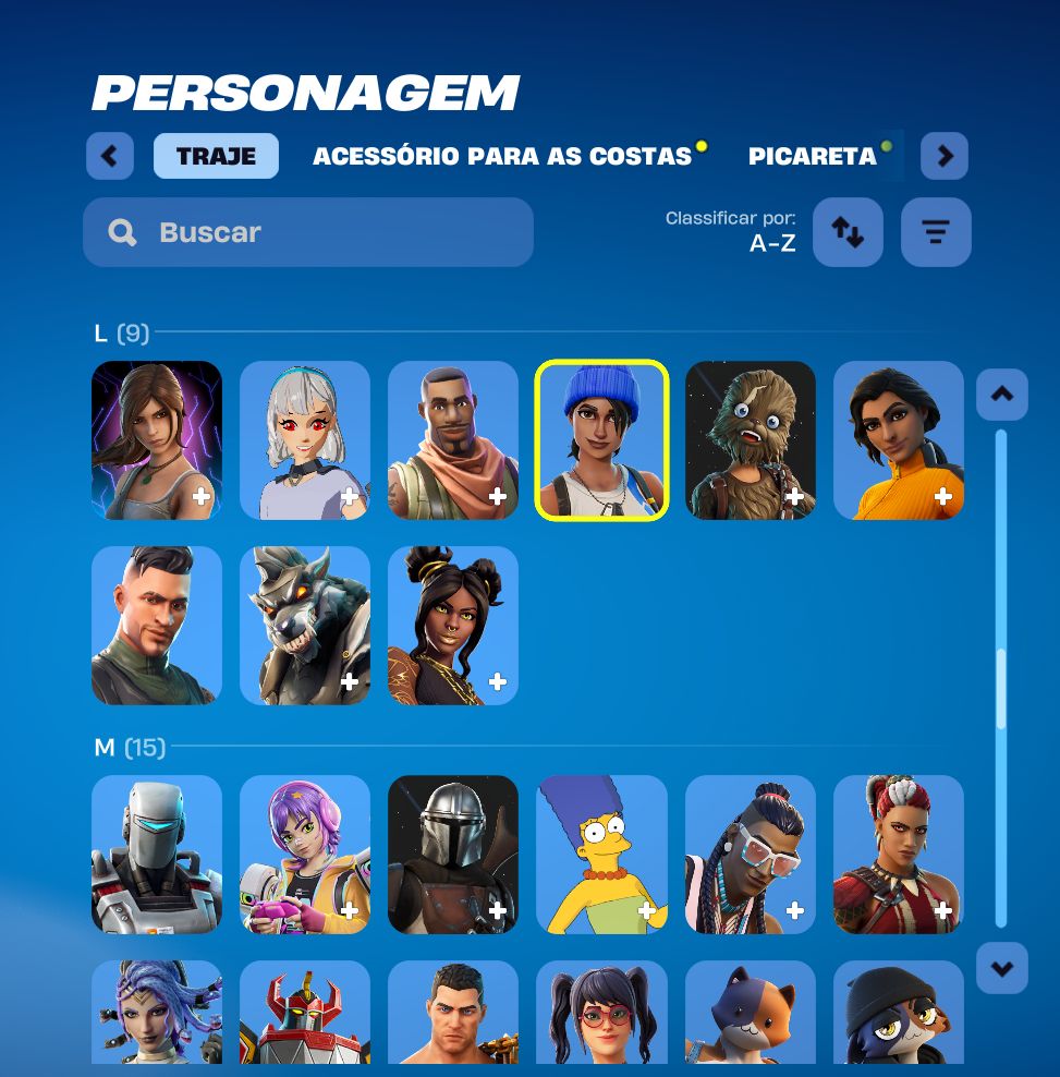 CONTA FORTNITE ARMÁRIO +100 SKINS