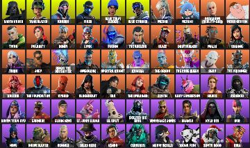 Conta Fortnite ULTRA STACKED 189 Skins | Marvel, Dragon Ball + Star Wars