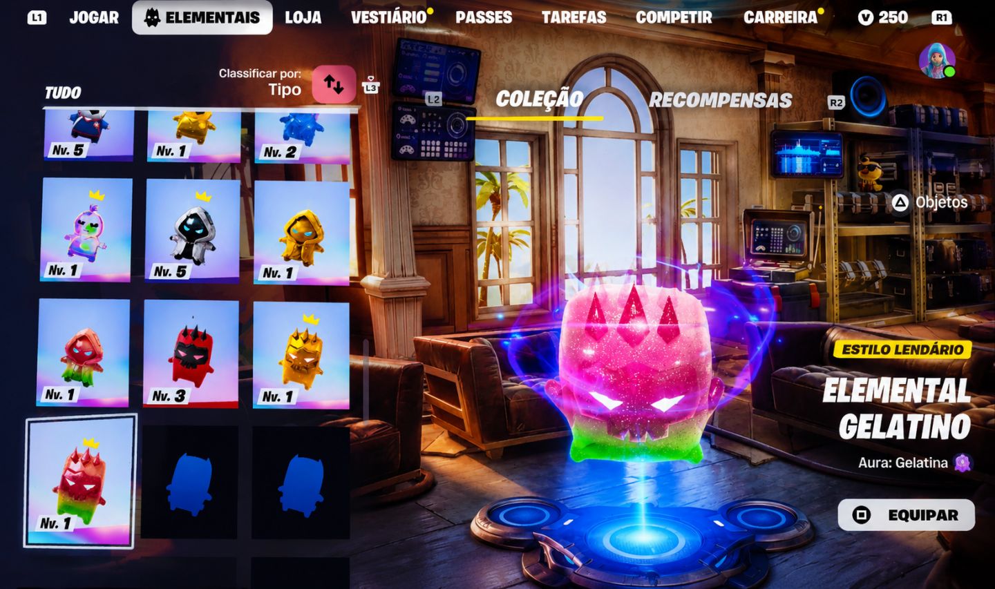 Venda de todos os elementais Nova temporada disponíveis