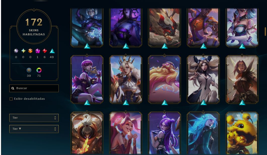 Conta LoL + Valorant + Skins Épicas