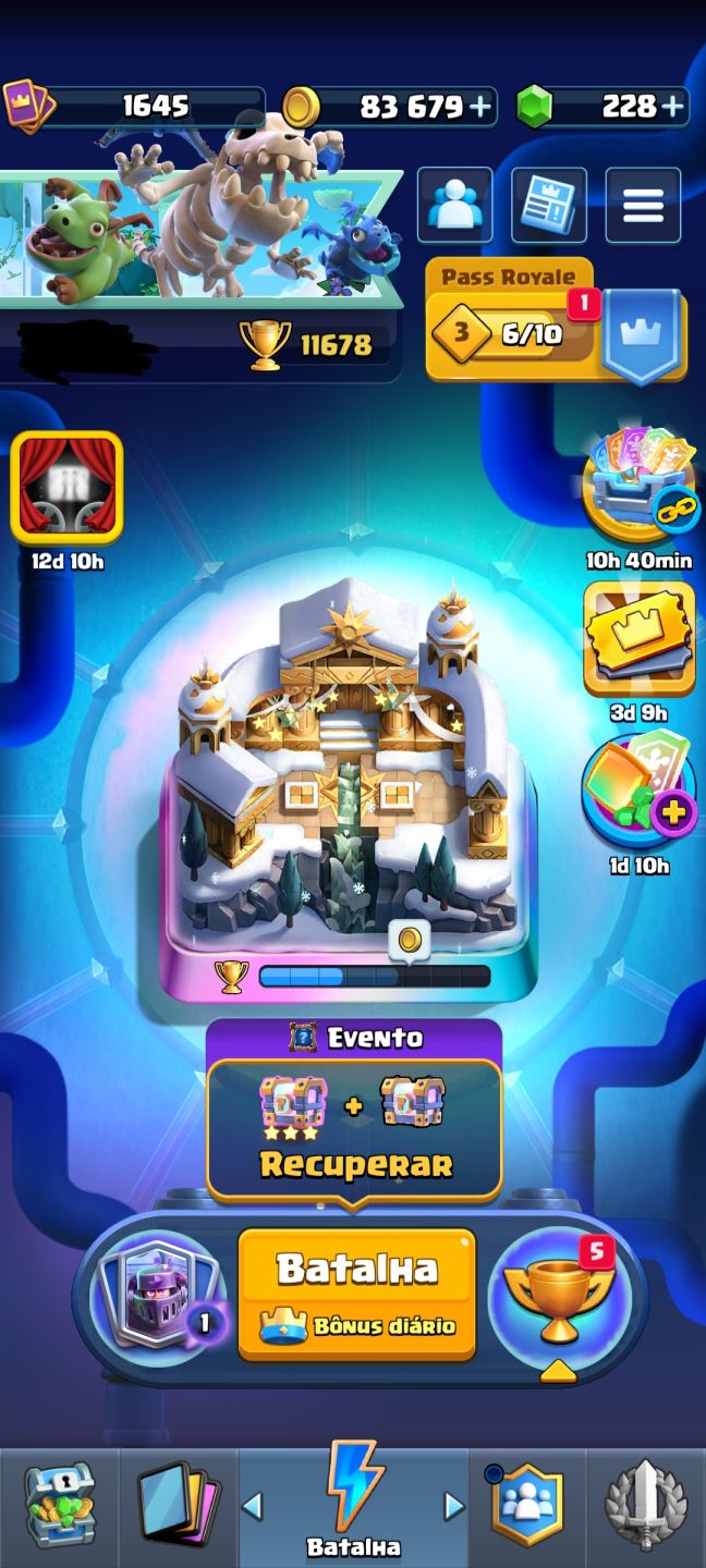 Conta Clash Royale Arena 28