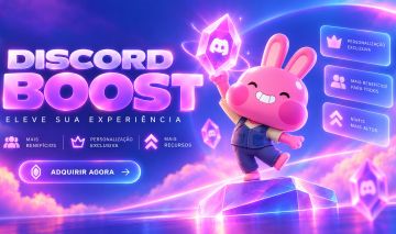 IMPULSOS/BOOSTS NO SEU SERVIDOR DISCORD | Boost Impulsos 1 Mês & 3 Meses