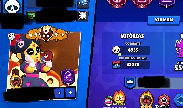 Conta maximizada com 111k de troféus