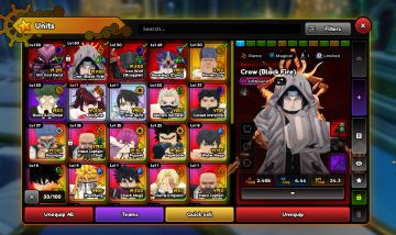 CONTA COM ITACHI UNBOUND E SIMBAD UNBOUND NO ANIME EXPEDITIONS PREÇO NEGOCIAVEL.