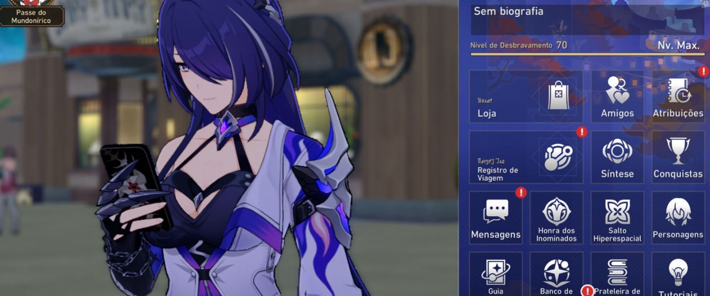 Conta Honkai Star Rail Acheron E2S2 + Tribbe E0S1 + 11k de Jades Plus End Game