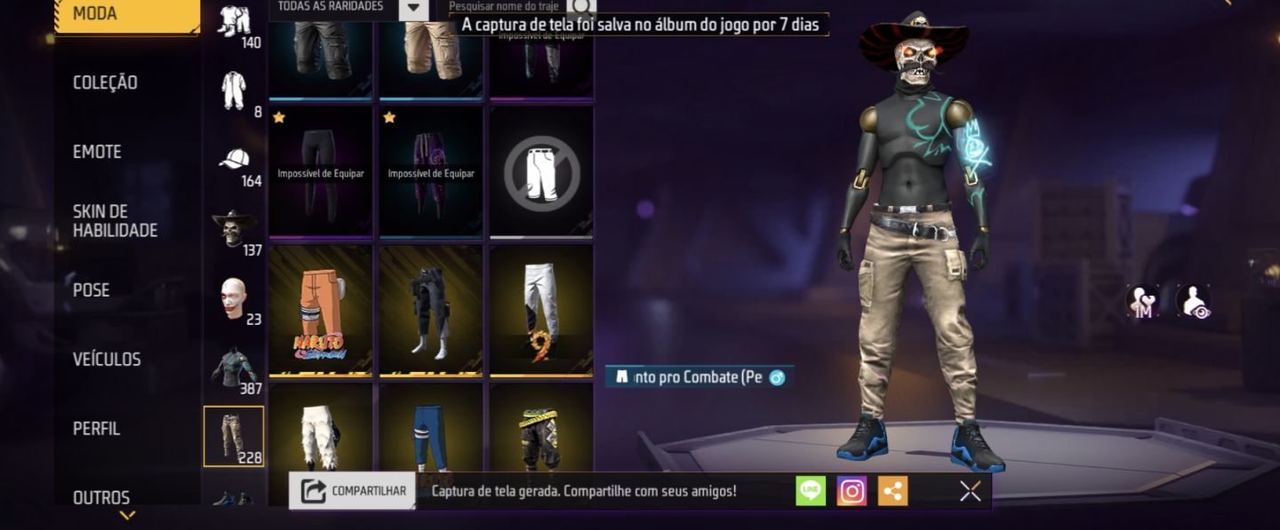 CONTA FF FULL ROXA