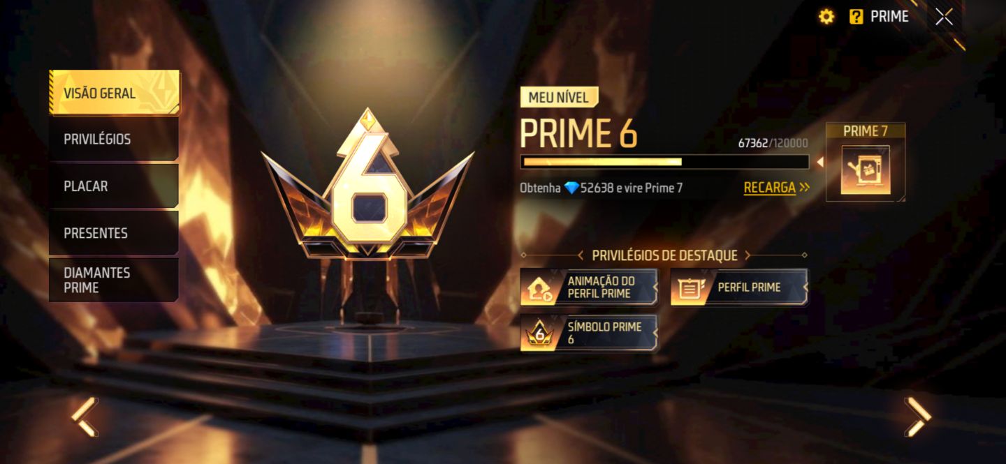 FF | Punho Ardente | Nv 68 | prime 6 | passes antigos por codiguin é ragnarock