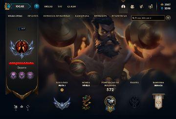 Conta lol com 250 skins e 3k de rp - League of Legends - Contas - GGMAX